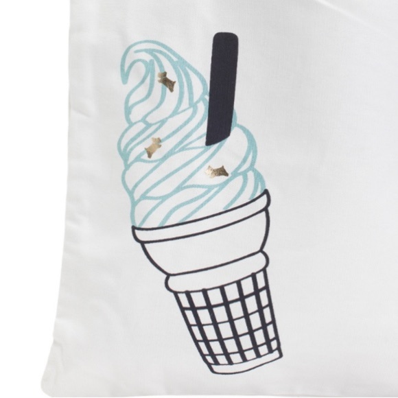 RADLEY LONDON Pierside Medium Tote NWT Ice Cream Cone with Doggie Sprinkles - Picture 5 of 8